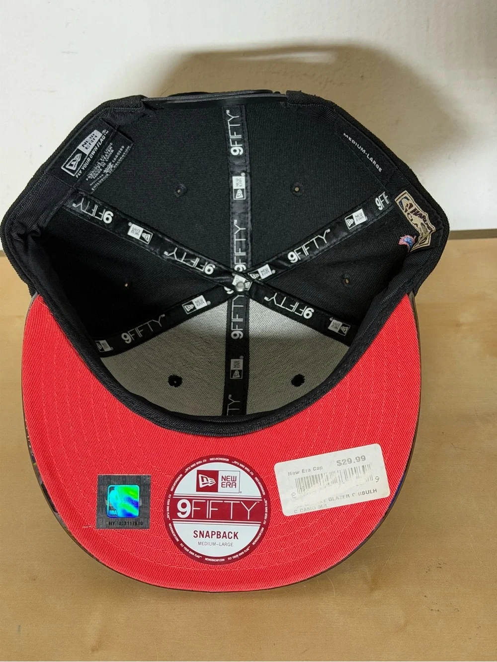 Chicago Bulls New Era 9FIFTY Camo Glazer Snapback Hat Windy City M/L NBA